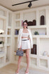 SIRINNN Solid Color Blazer With Skirts And Belt Set